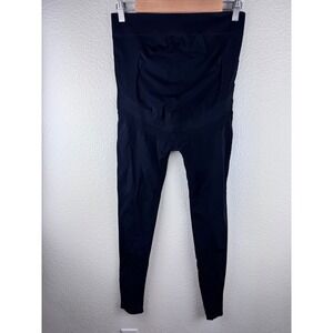 BLANQI Black Maternity Support Compression Leggings Size L Postpartum Full panel